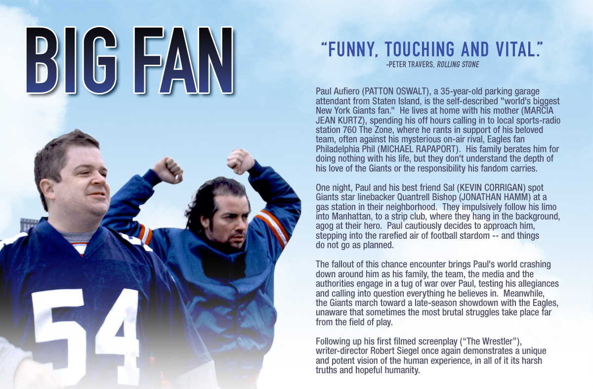 Big Fan The Movie home